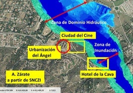 La Ciudad del Cine en Polvorines, más cemento en la ribera del Tajo junto al hotel de la Cava