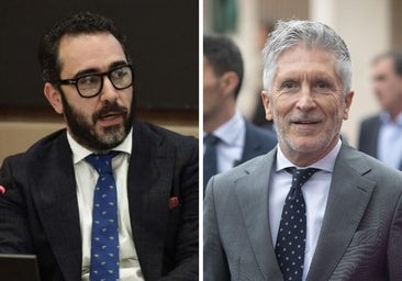 Marlaska condecoró a Víctor de Aldama en 2022 con la medalla al mérito de la Guardia Civil