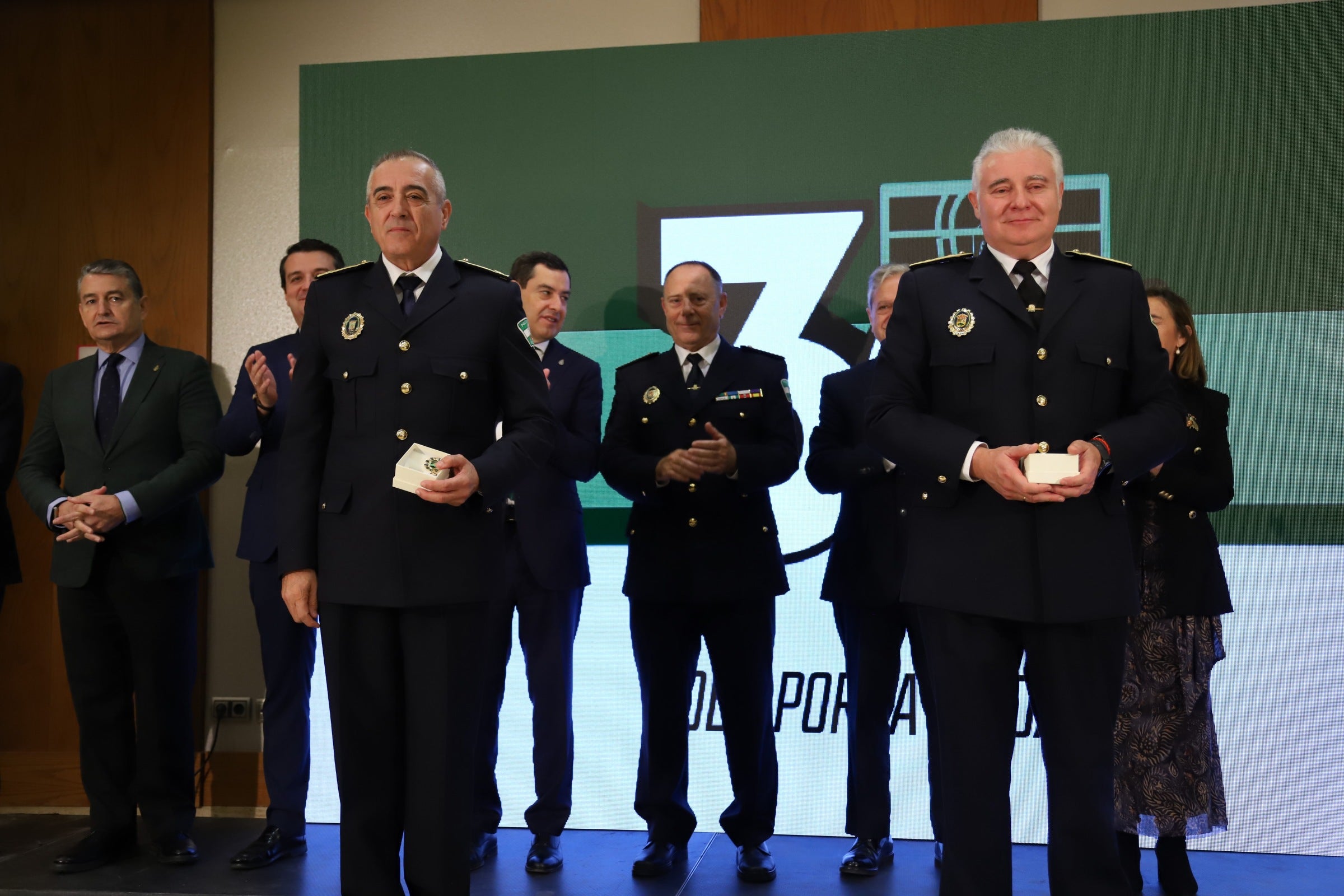 Los premios del congreso de jefes de Policía Local de Andalucía en Córdoba, en imágenes