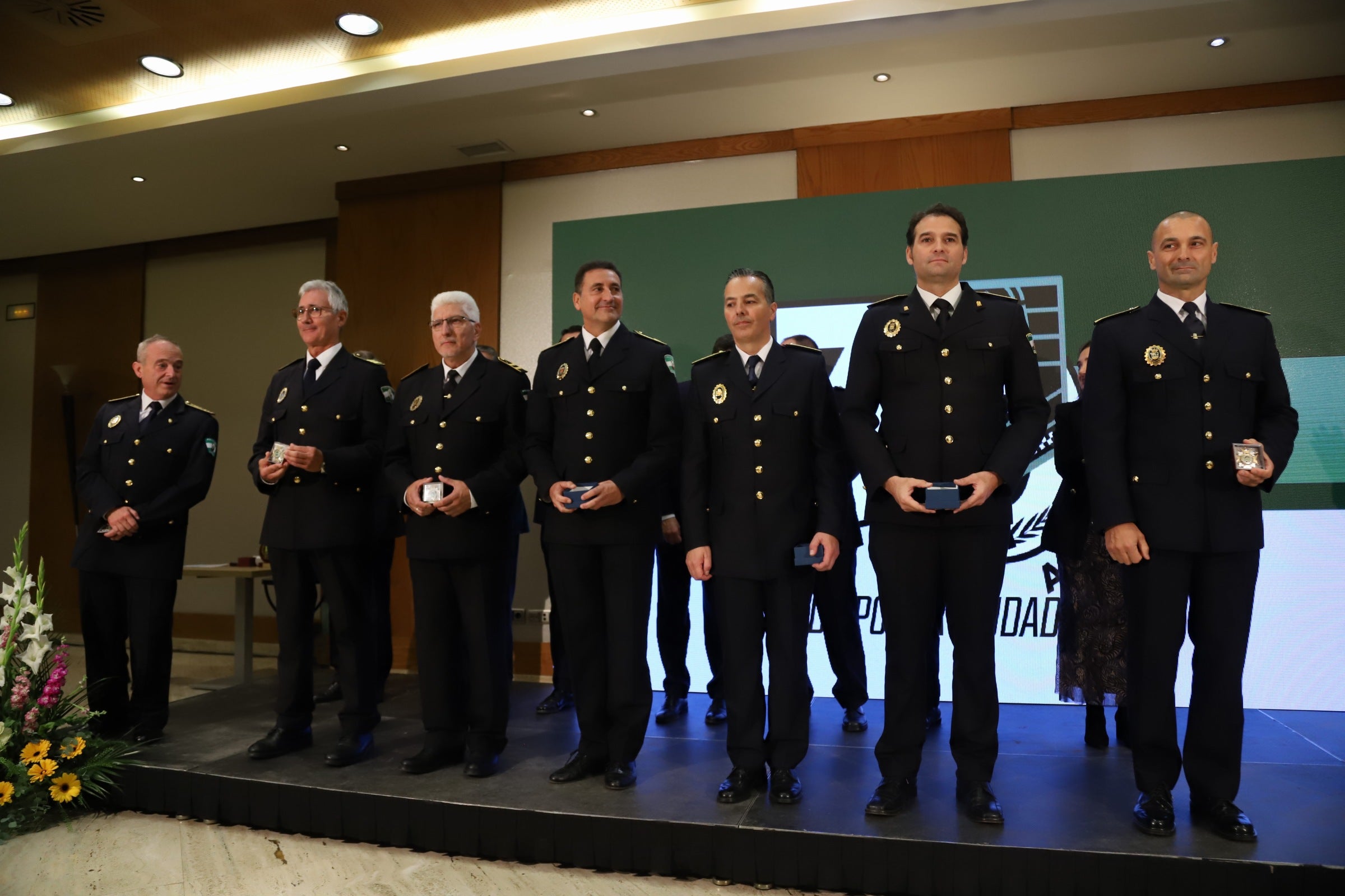 Los premios del congreso de jefes de Policía Local de Andalucía en Córdoba, en imágenes