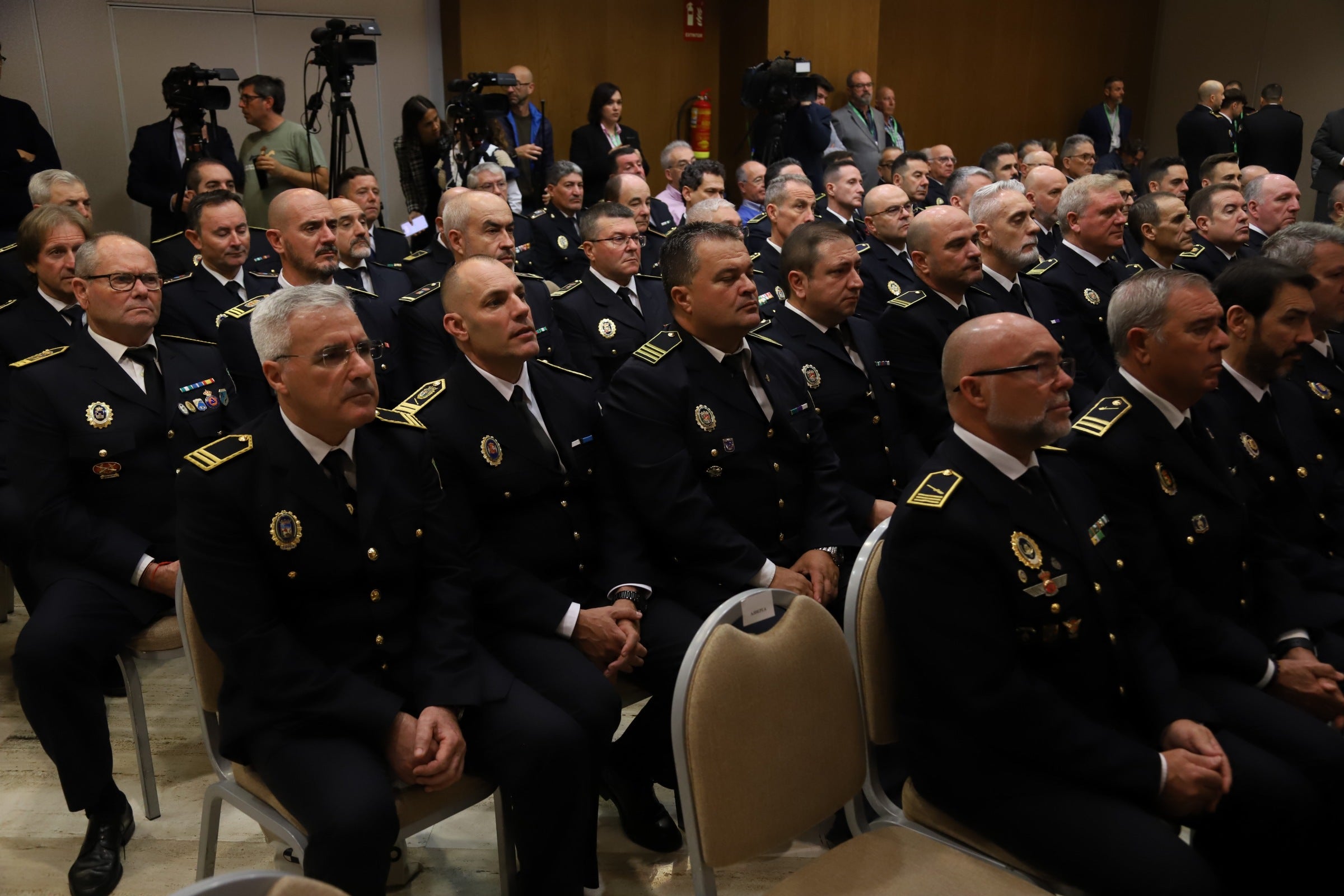 Los premios del congreso de jefes de Policía Local de Andalucía en Córdoba, en imágenes