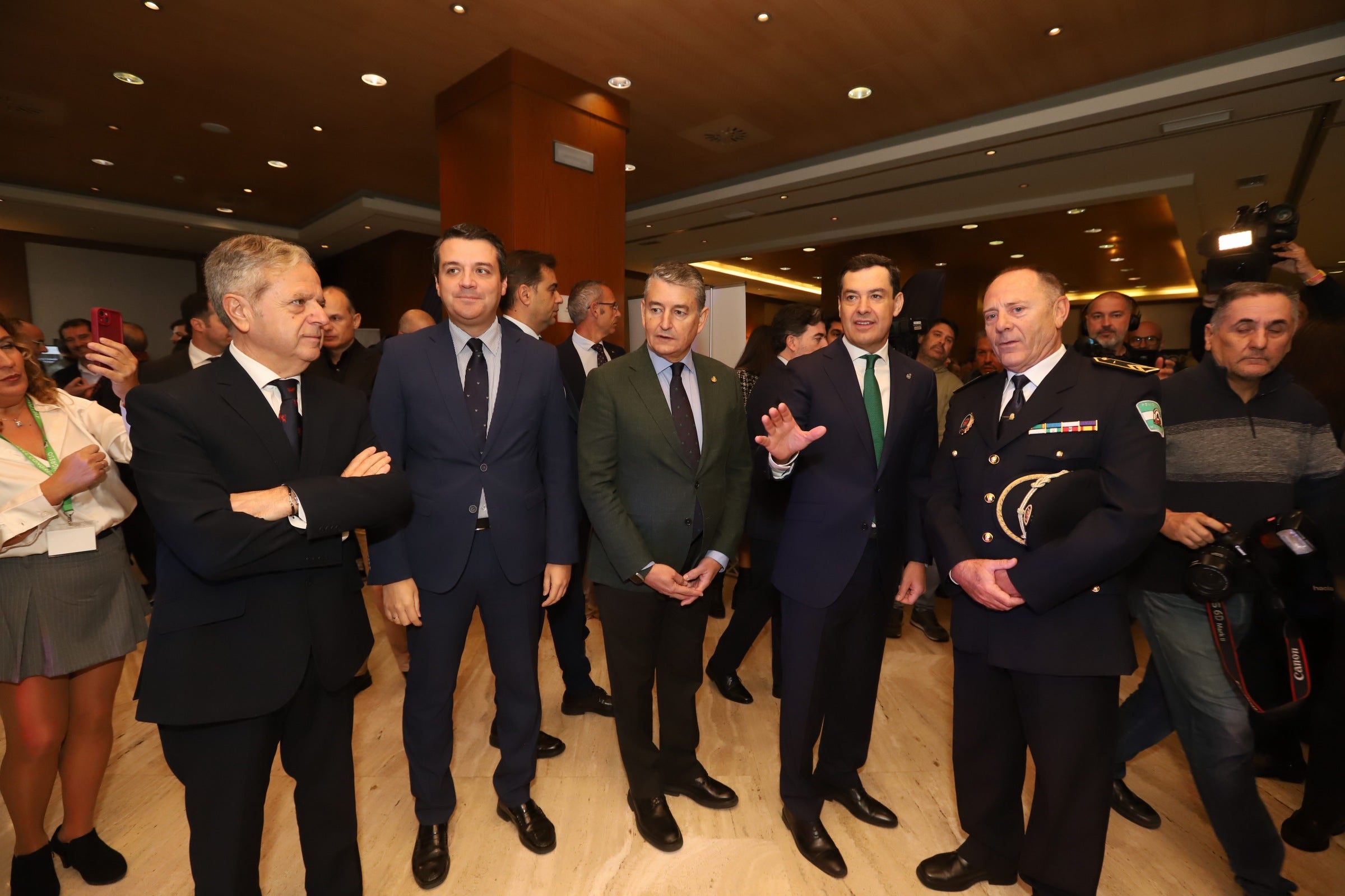 Los premios del congreso de jefes de Policía Local de Andalucía en Córdoba, en imágenes