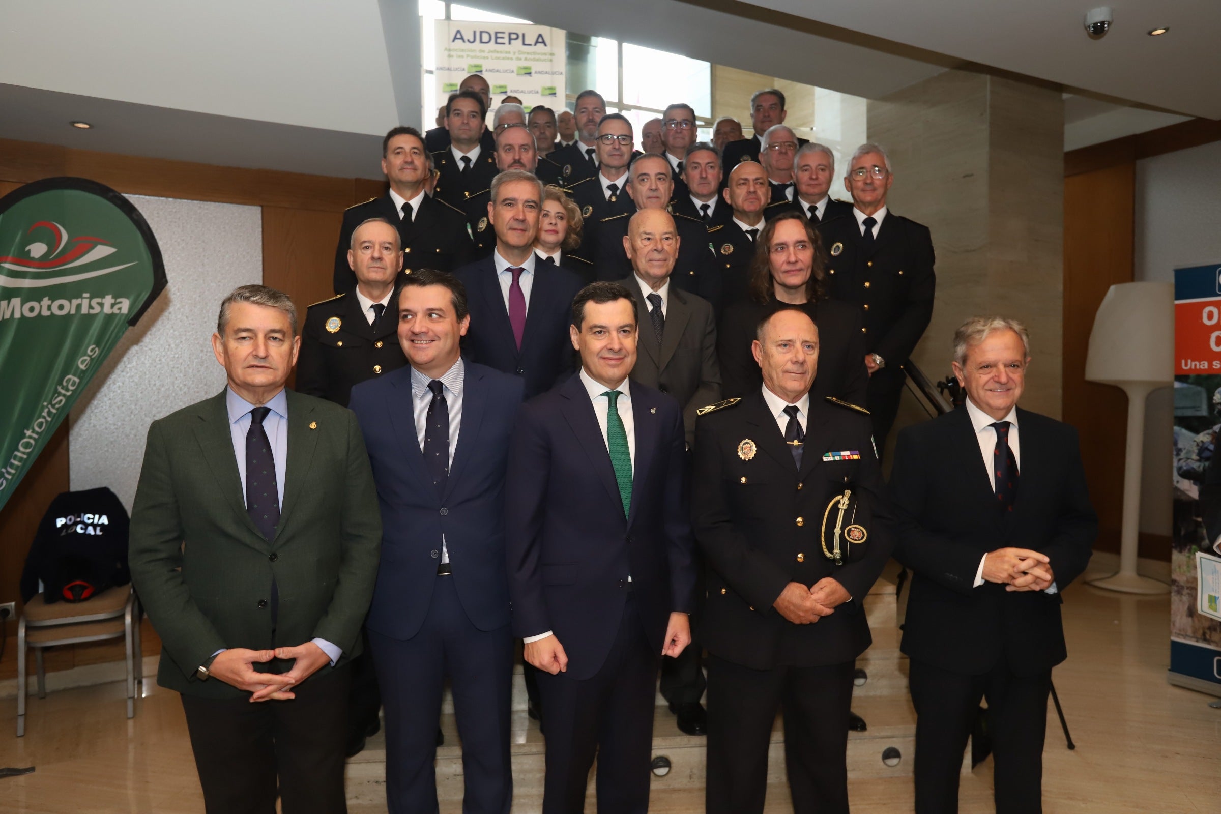 Los premios del congreso de jefes de Policía Local de Andalucía en Córdoba, en imágenes