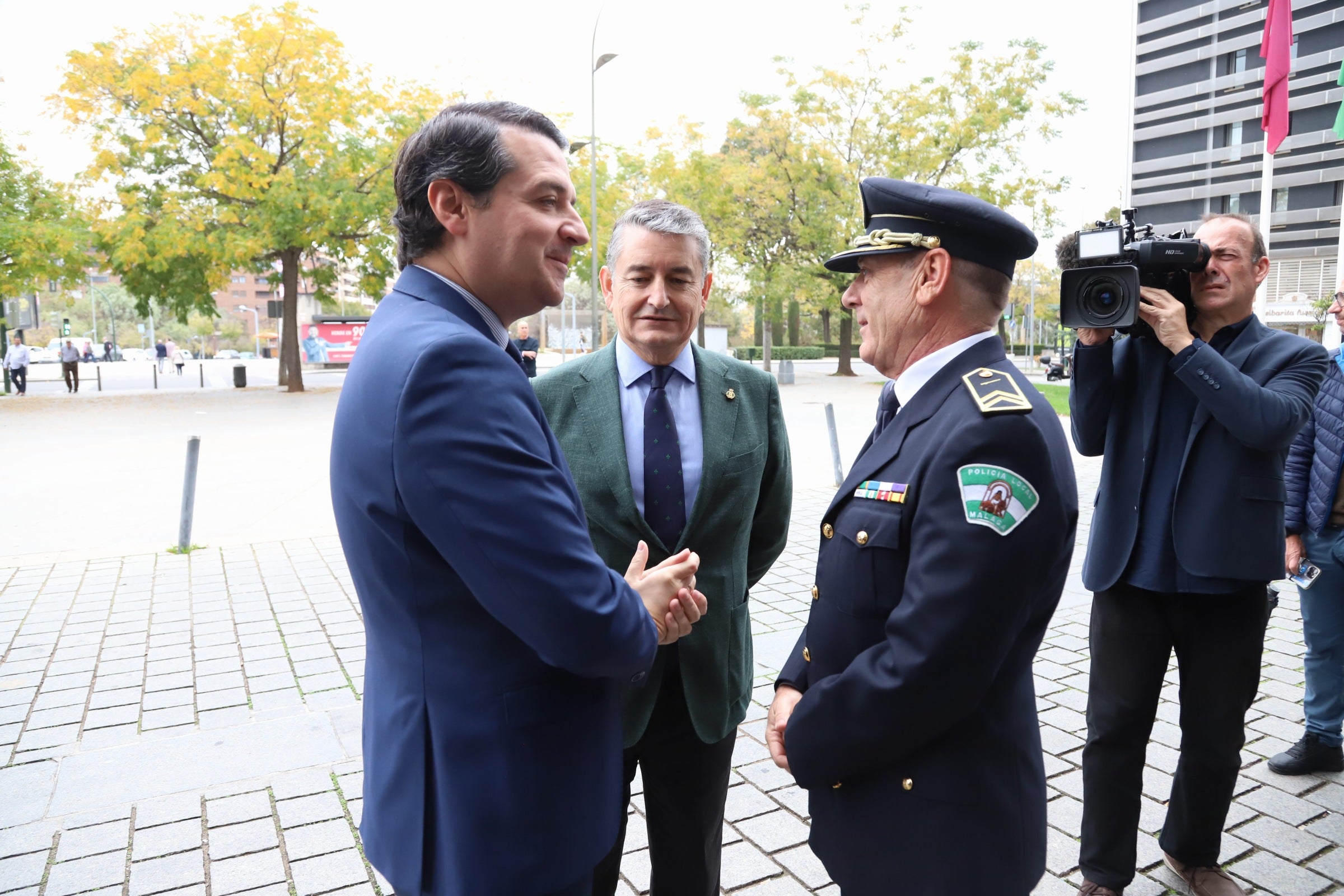 Los premios del congreso de jefes de Policía Local de Andalucía en Córdoba, en imágenes