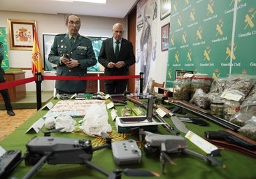 Siete detenidos y desmantelado un «sofisticado» punto de venta de droga en Medina de Rioseco