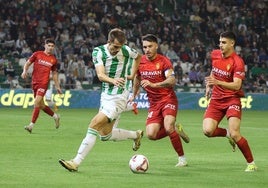 El Córdoba CF rescata un punto que sabe a poco ante el Real Zaragoza (2-2)