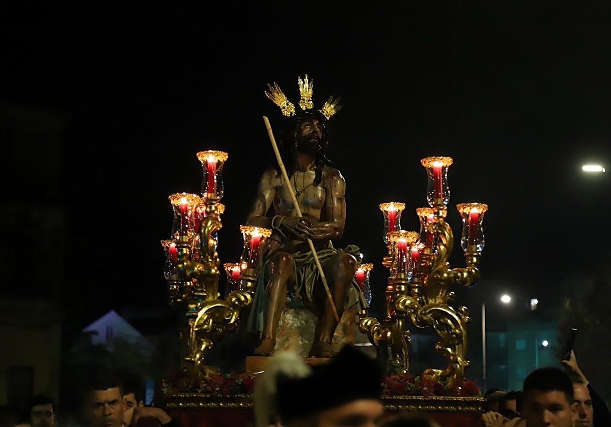 El Señor de Coronación, en el traslado de regreso a su templo, este sábado