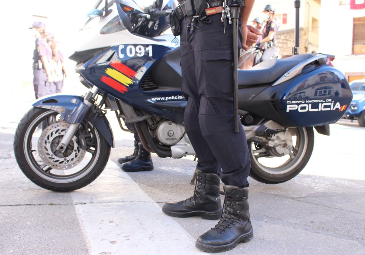 Imagen de archivo de agentes de la Policía Nacional