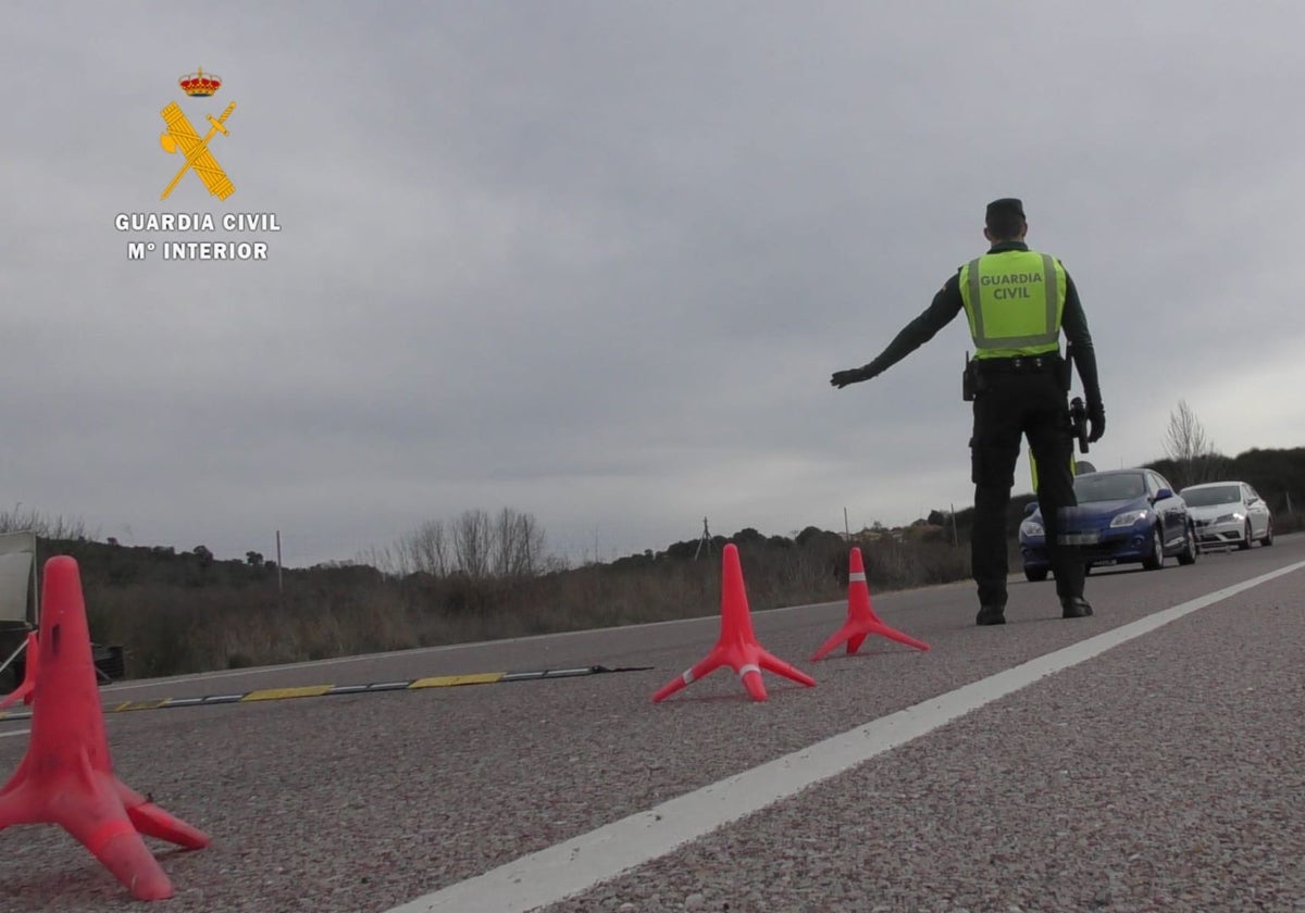 Guardia Civil de tráfico en una imagen de archivo