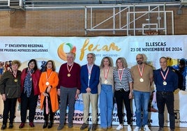 7º Encuentro Regional de Pruebas Motrices Inclusivas organizado por FECAM en Illescas