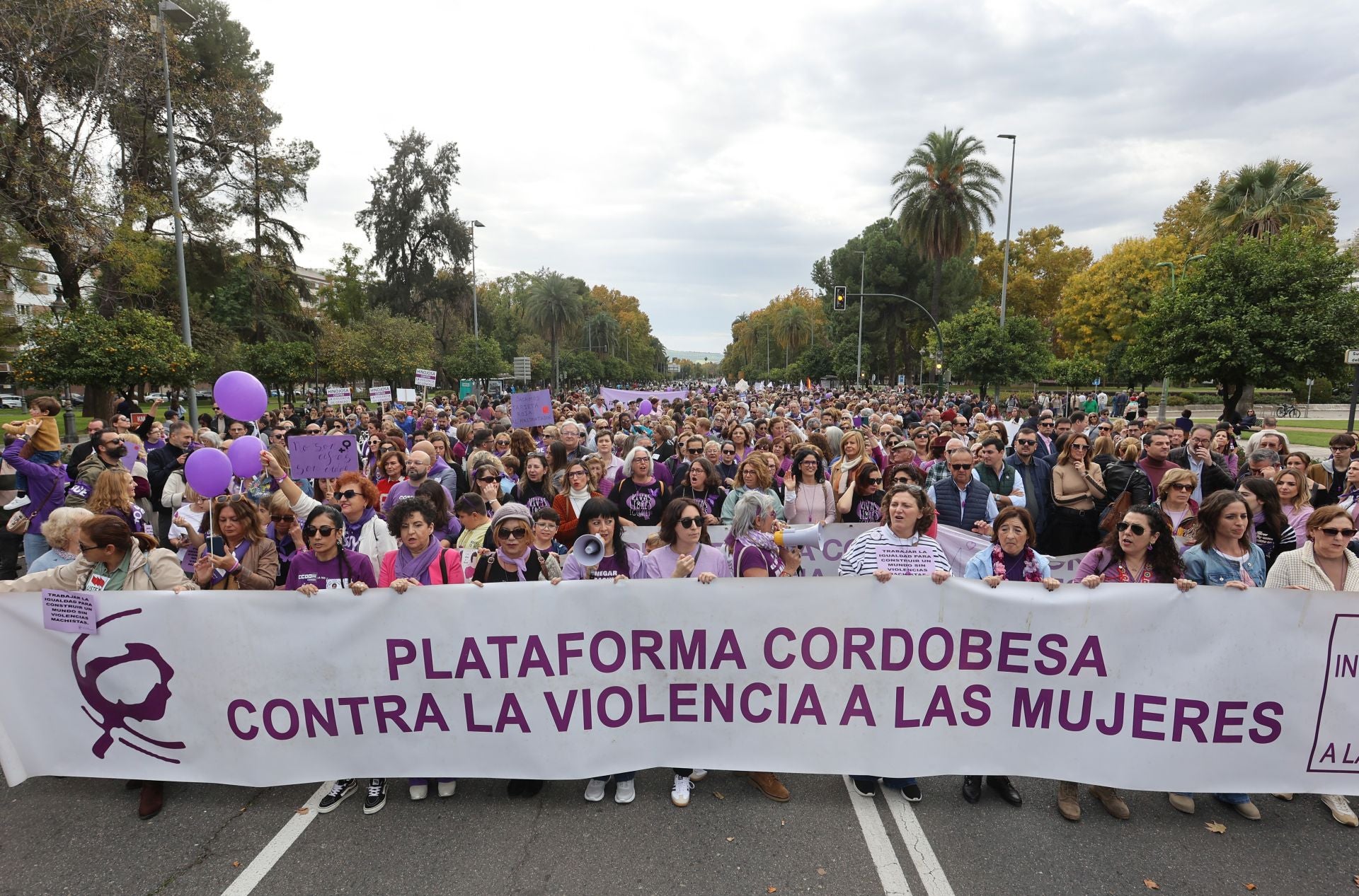 El grito de Córdoba contra la violencia machista, en imágenes