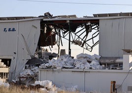 Tres muertos y siete heridos en la explosión de una fábrica de la localidad alicantina de Ibi