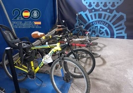 Cae una banda que robó más de 150 bicicletas con quince detenidos en Valencia