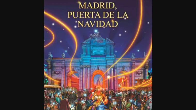 Cartel de la Navidad 2024-2025 en Madrid