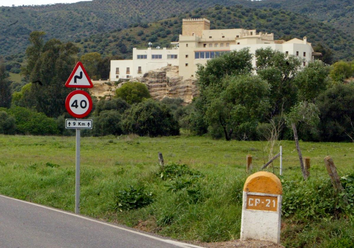 Zona donde se acometerá el hotel del Castillo de la Albaida