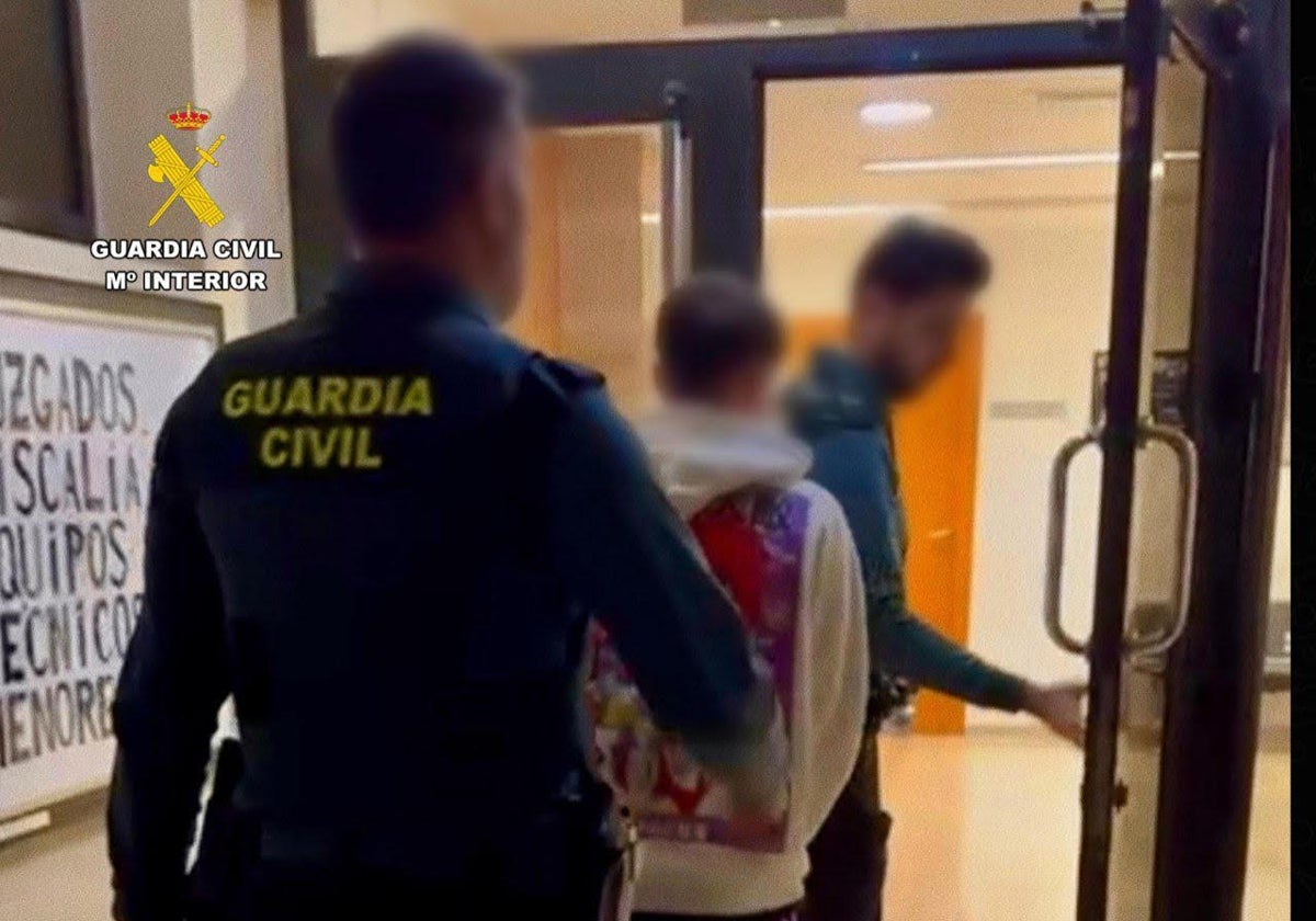 Imagen del joven de 17 de años detenido en Orihuela por presuntamente matar a su exnovia