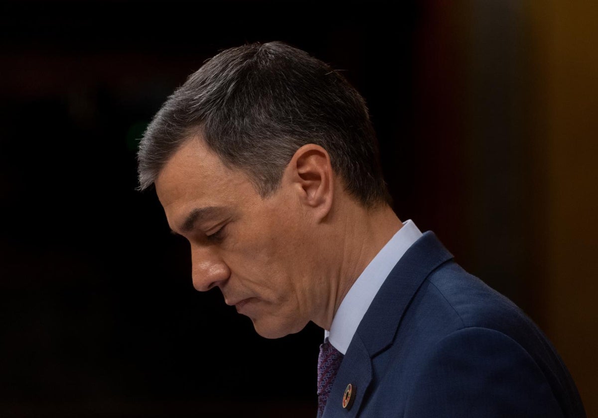 El presidente del Gobierno, Pedro Sánchez