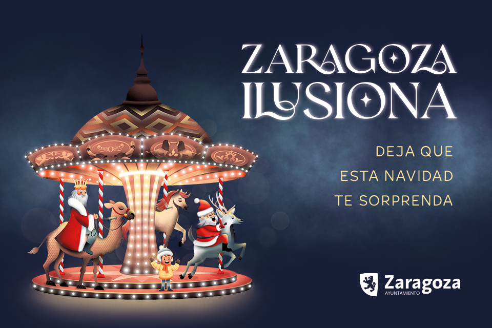 Cartel de Navidad de Zaragoza