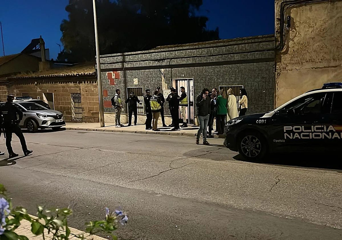 Domicilio donde se produjo el crimen