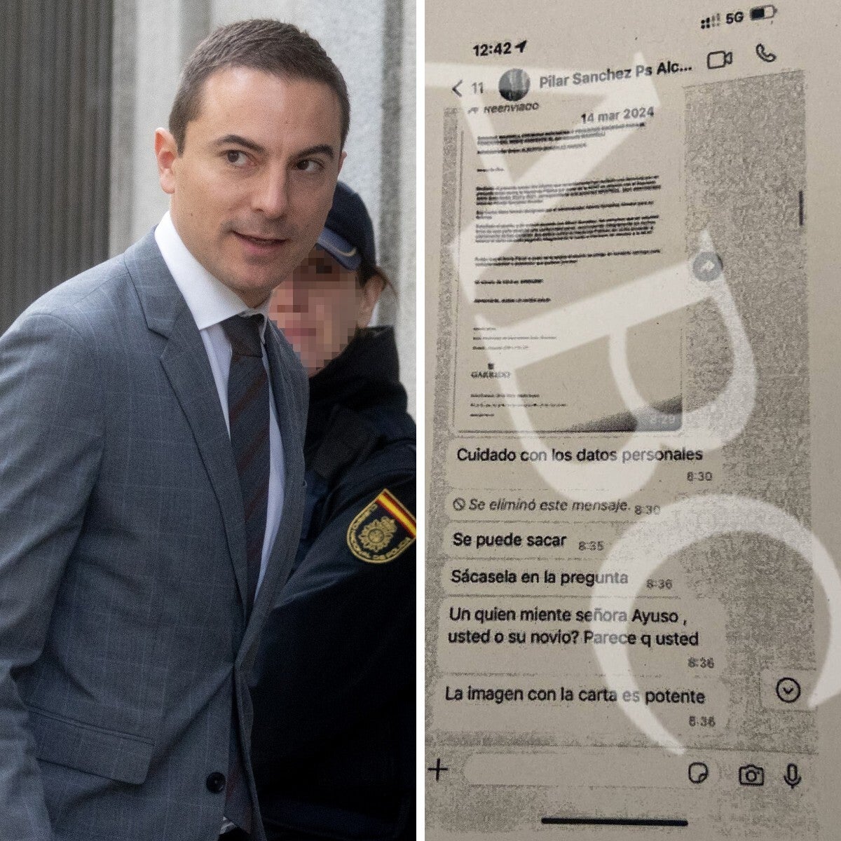 Moncloa mandó a Lobato el documento sobre el novio de Ayuso 37 minutos antes de que se publicara