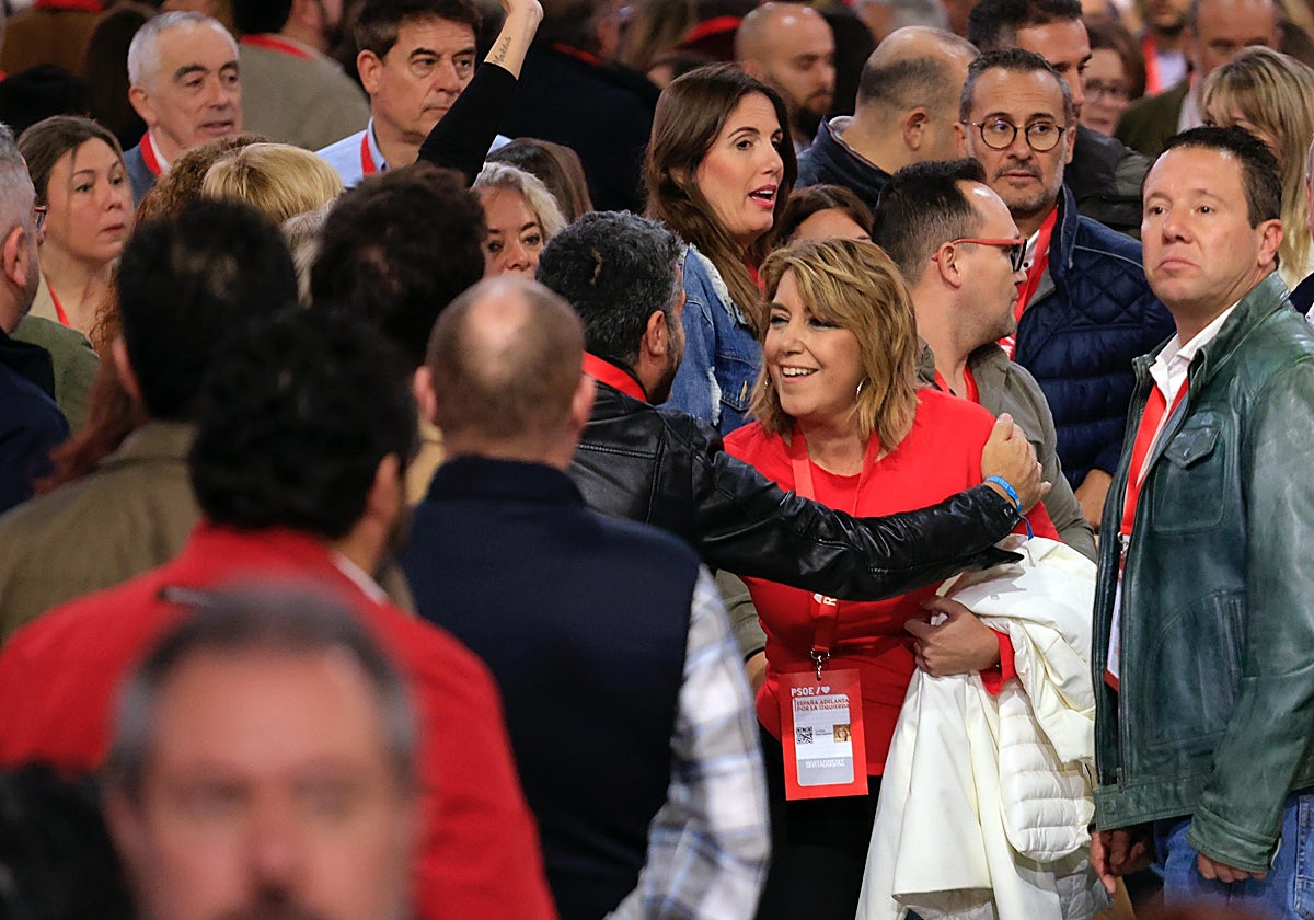 Susana Díaz en el Congreso Federal