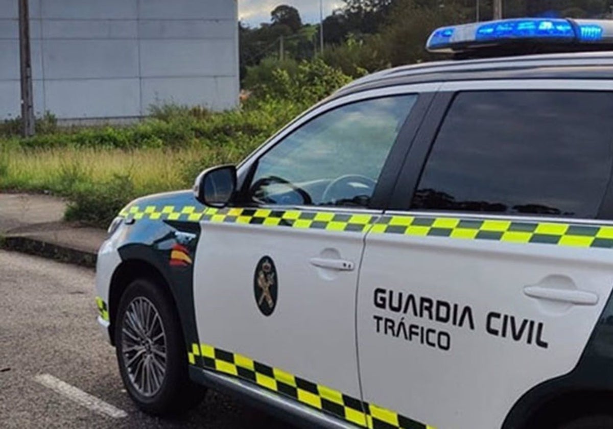 Un coche de la Guardia Civil