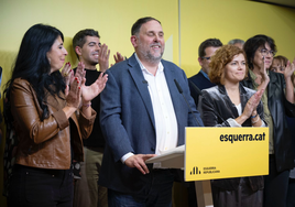 Junqueras gana pero habrá segunda vuelta para decidir la presidencia de ERC