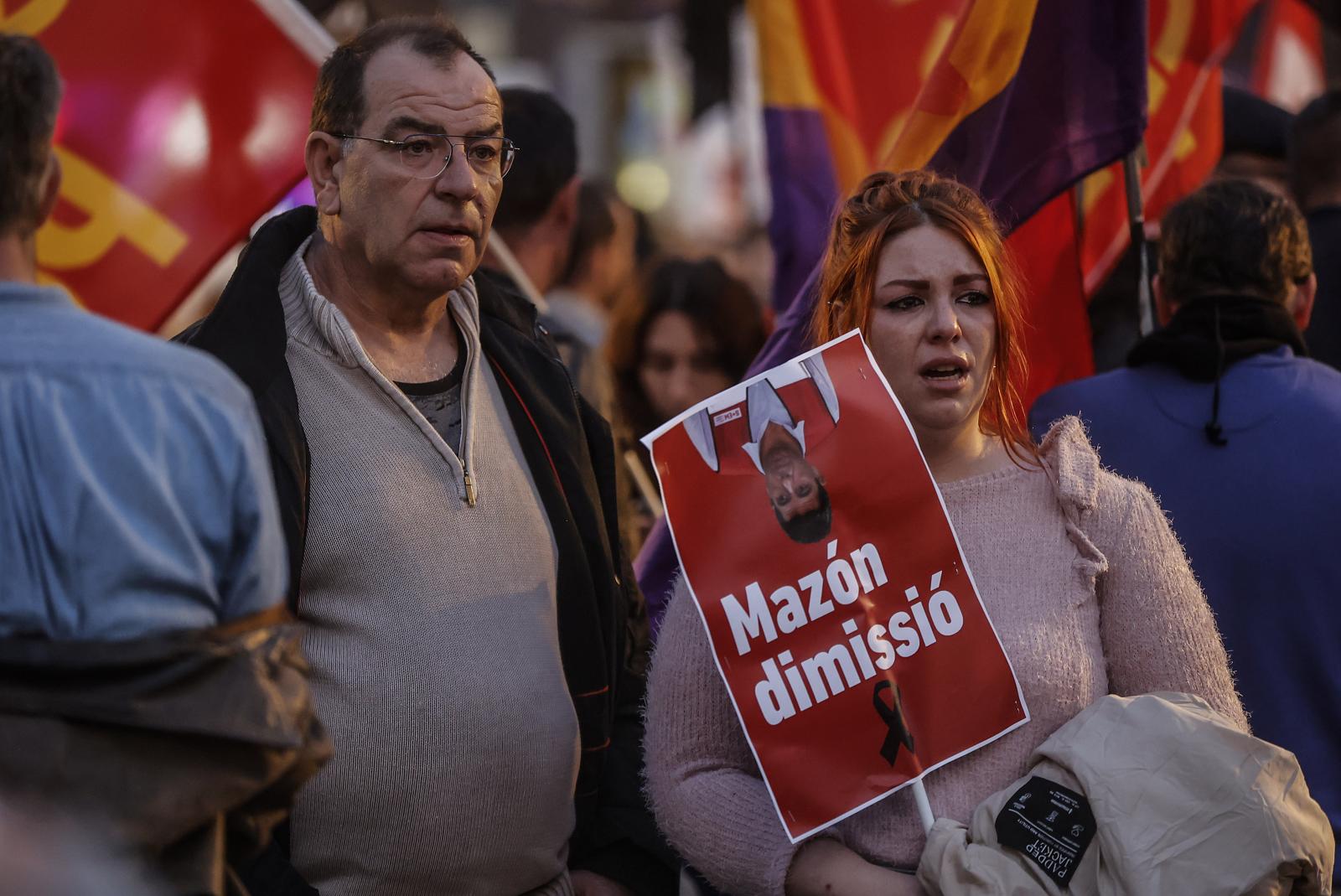 La manifestación en Valencia contra la gestión política de la DANA, en imágenes