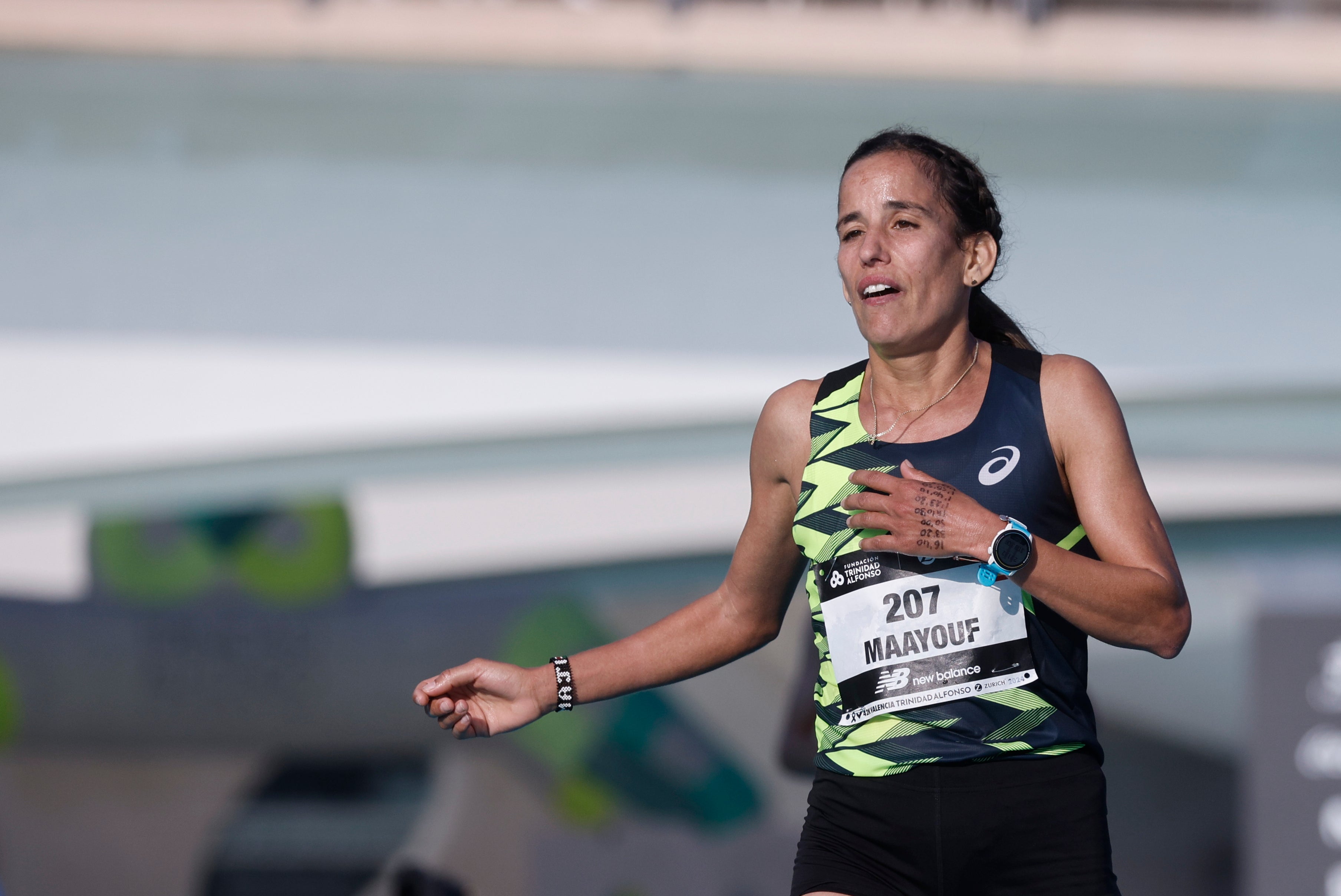 La Maratón de Valencia en apoyo a la DANA, en imágenes