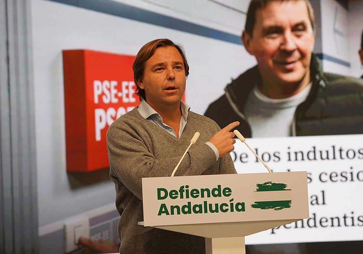 Antonio Repullo, secretario general del PP de Andalucía