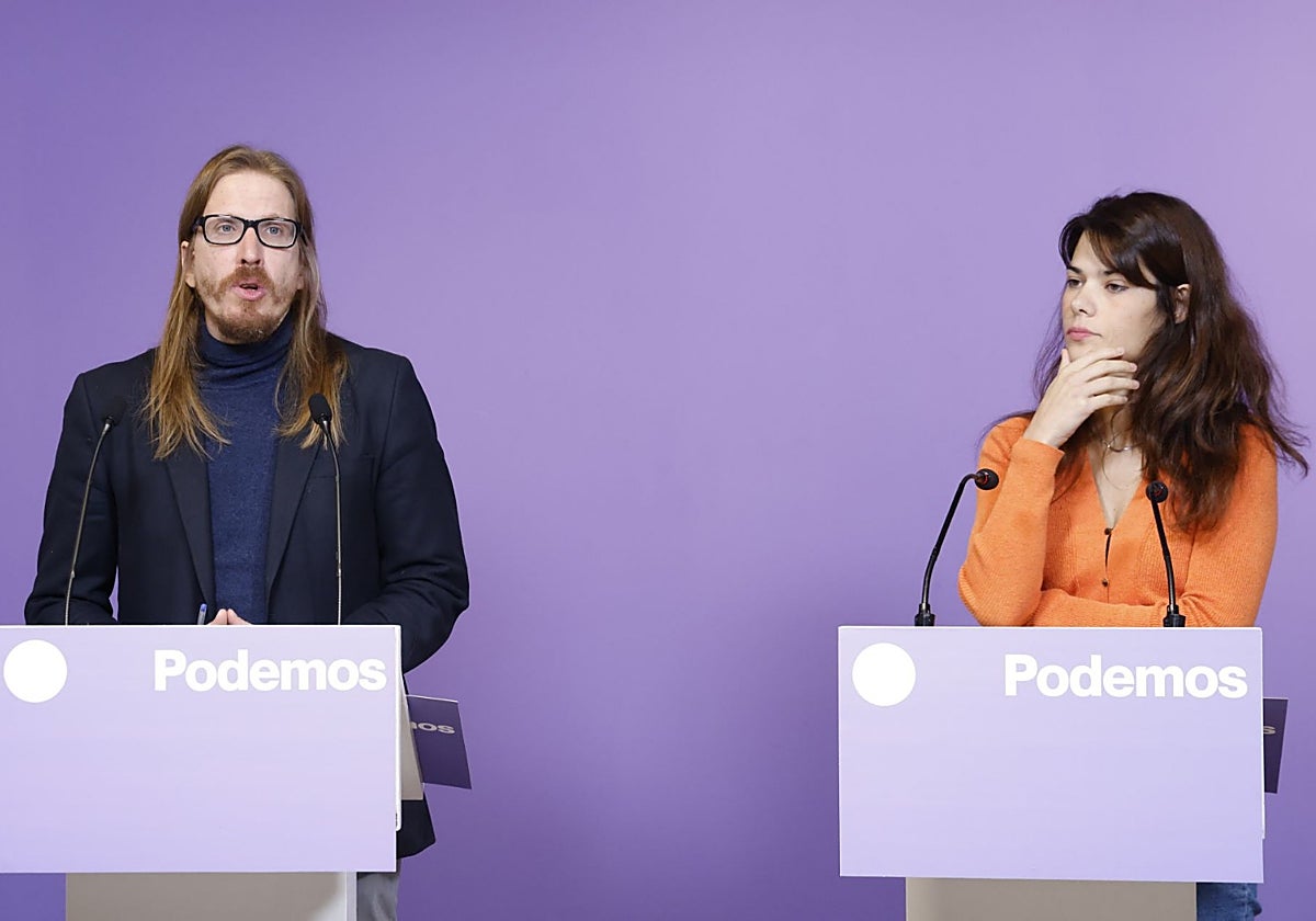 Podemos vuelve a amenazar al PSOE con tumbar la reforma fiscal en segunda vuelta si no negocia ya el tributo energético