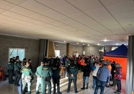 La Guardia Civil y cientos de voluntarios buscan sin éxito al hombre desaparecido hace cuatro días en La Fueva (Huesca)