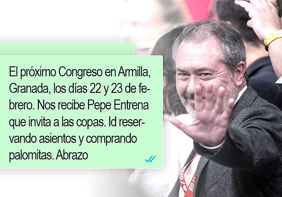 El mensaje enviado a su Ejecutiva por el secretario general del PSOE de Andalucía, Juan Espadas, tras el Congreso Federal del PSOE celebrado en Sevilla
