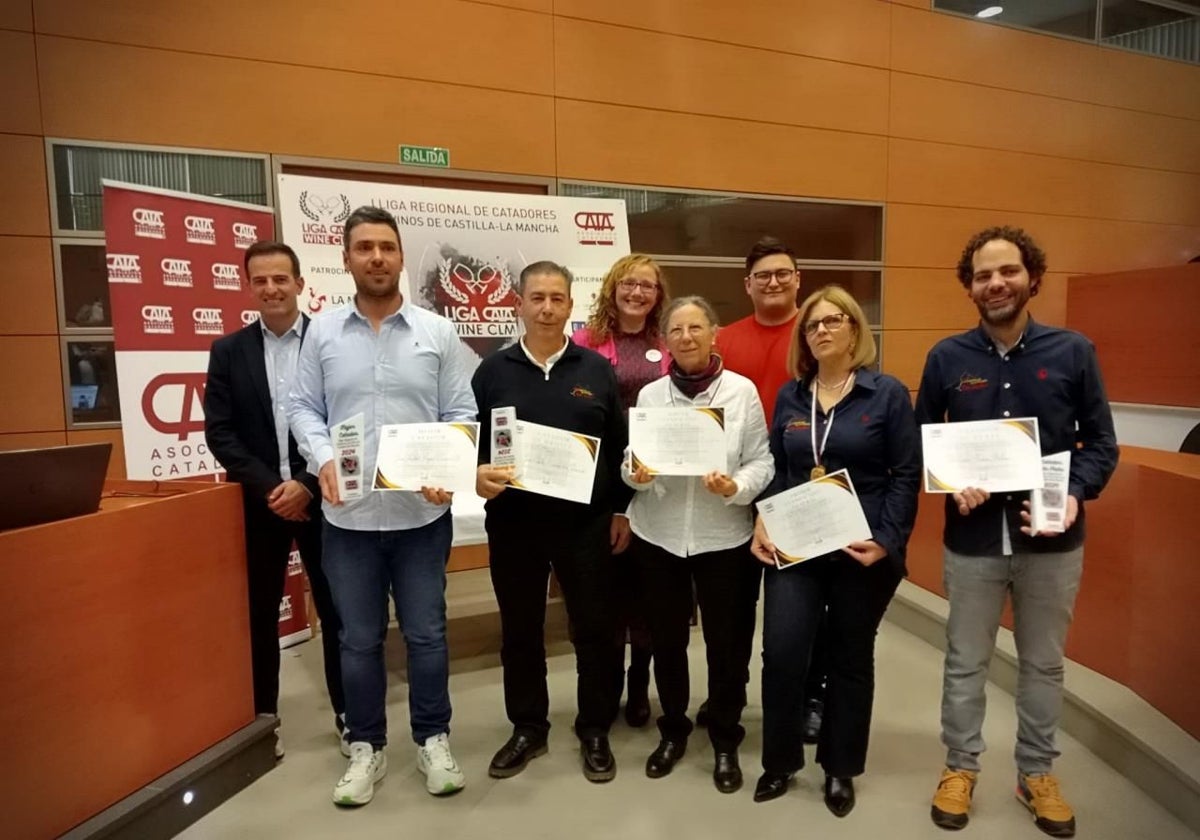 José Andrés Reyes Cañadilla gana el I Concurso de Catas de Vino de Castila-La Mancha