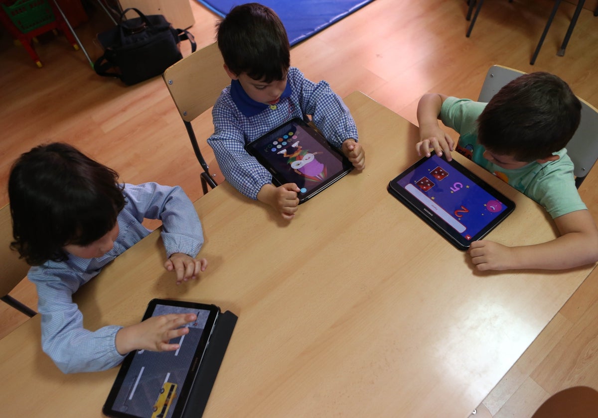 Uso de tablets en los colegios