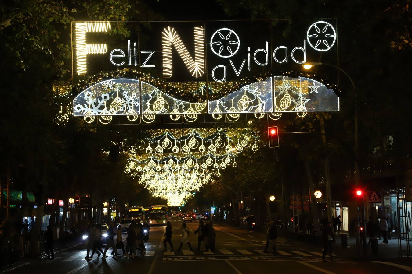 Las luces de Navidad del centro de Córdoba, en imágenes