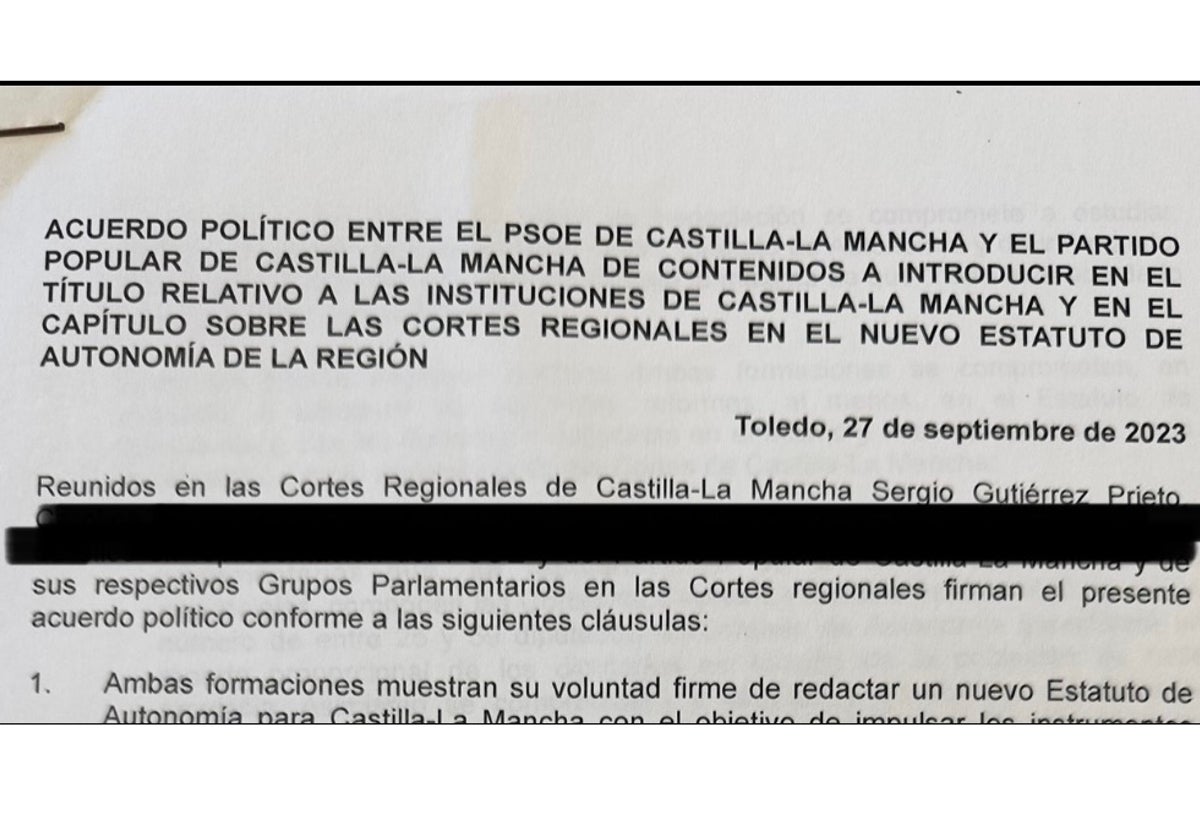 El acuerdo se firmó en septiembre de 2023