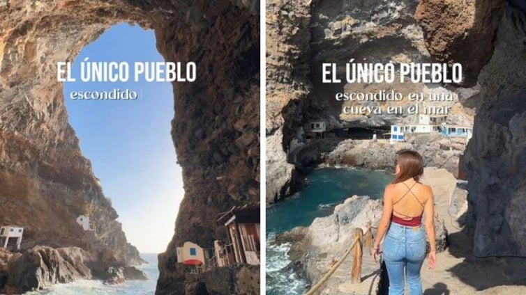 El único pueblo de España escondido en una cueva en el mar está en Canarias: ubicación y cómo llegar