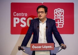 El PP asegura que la candidatura de Óscar López para liderar el PSOE de Madrid es una «buena noticia» para Ayuso