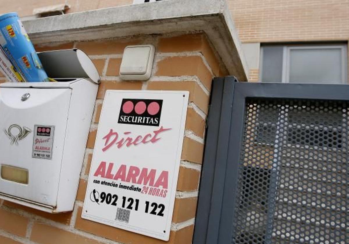 Alarma en una vivienda.