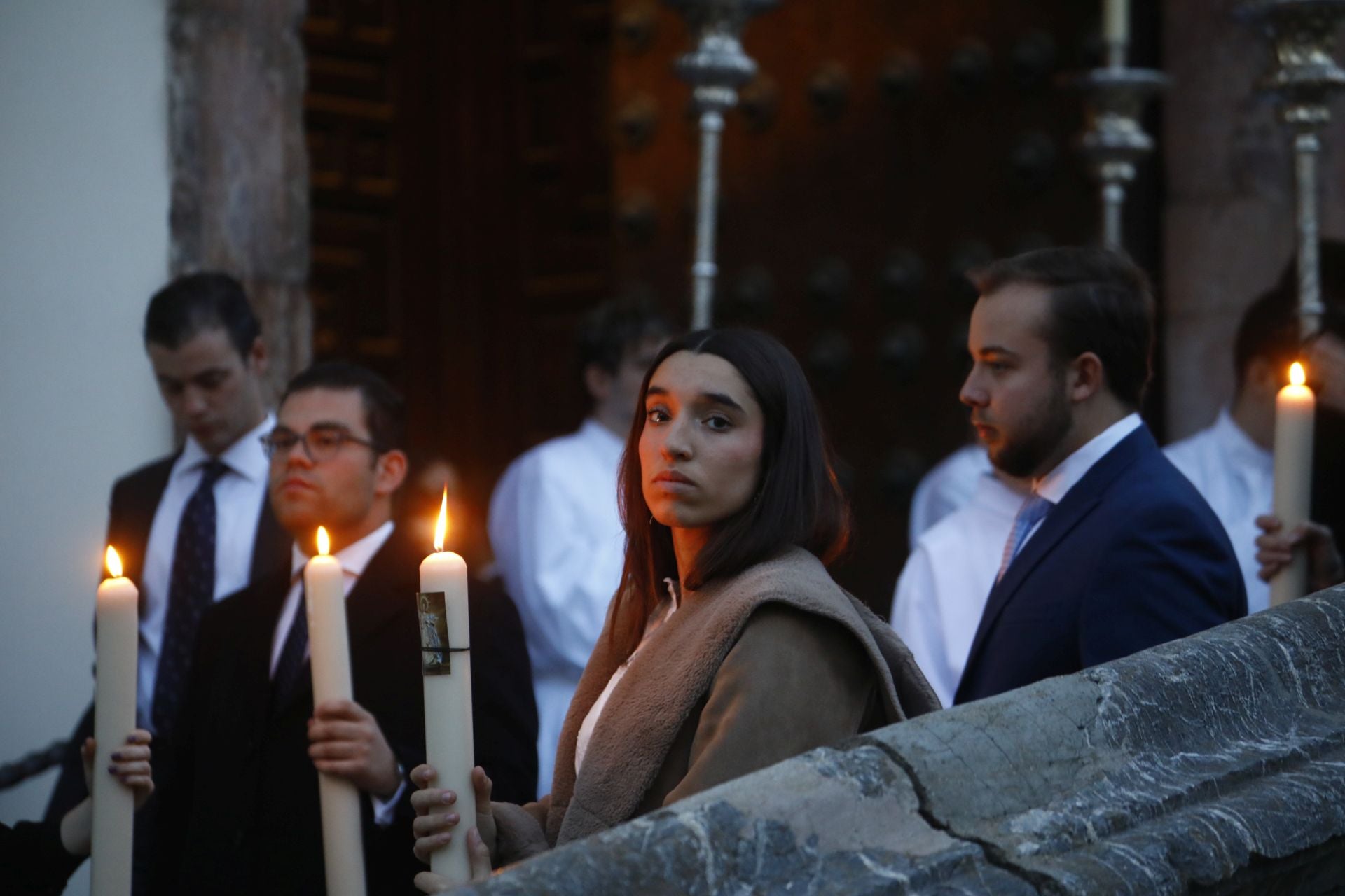La procesión de la Inmaculada con los jóvenes de Córdoba, en imágenes