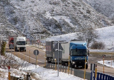 Castilla y León recibe las primeras nevadas de un temporal ártico