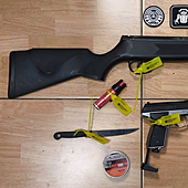 Detenido un hombre en Tenerife por disparar a un coche que circulaba por la Carretera General