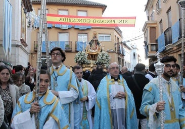 Puente Genil celebra el día grande de su patrona con su tradicional procesión