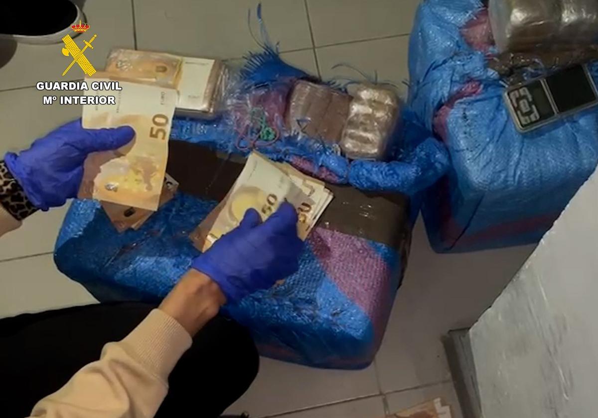 Operación de la Guardia Civil en Parla