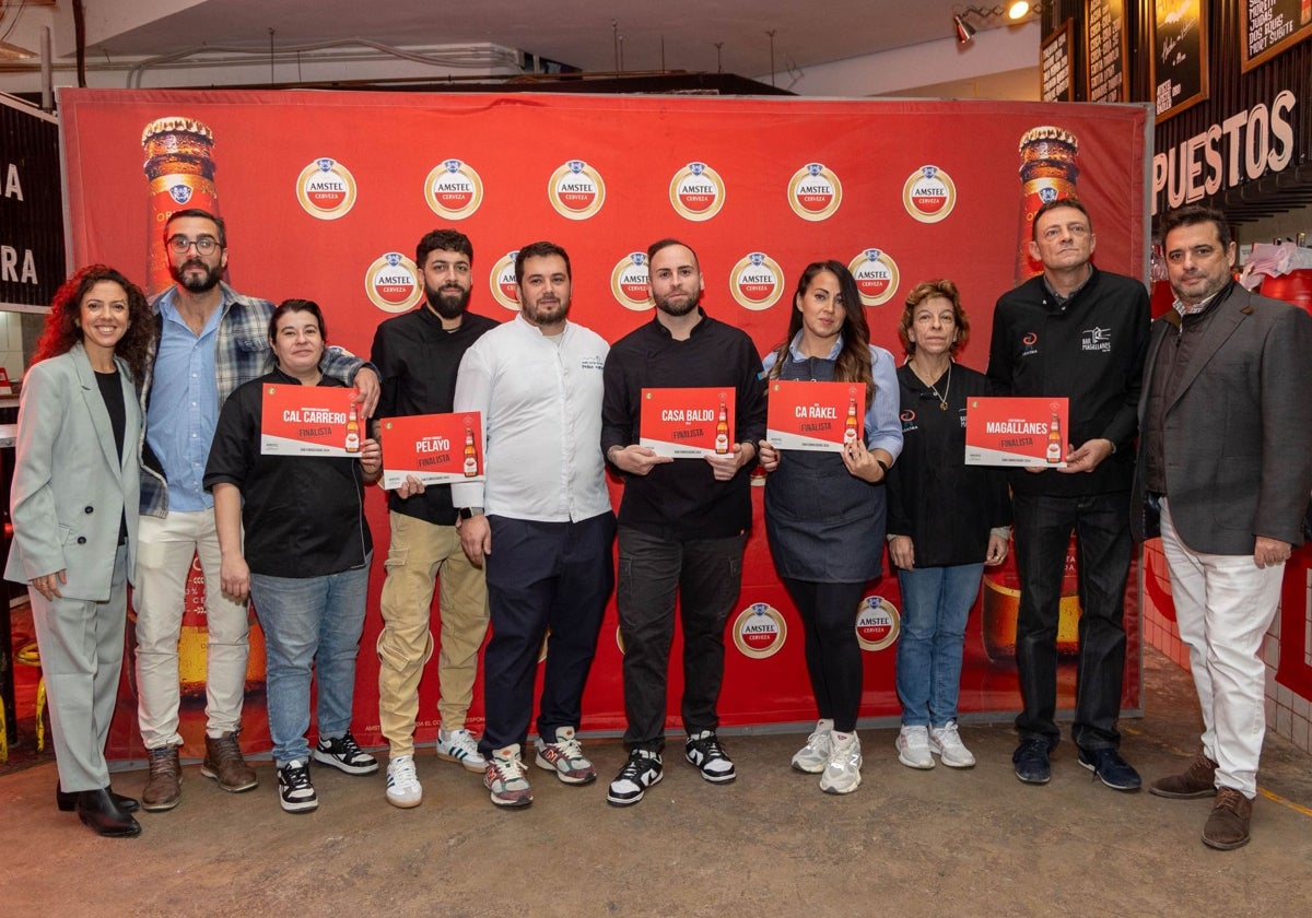 Amstel busca el mejor almuerzo valenciano de 2024 entre cinco bares finalistas