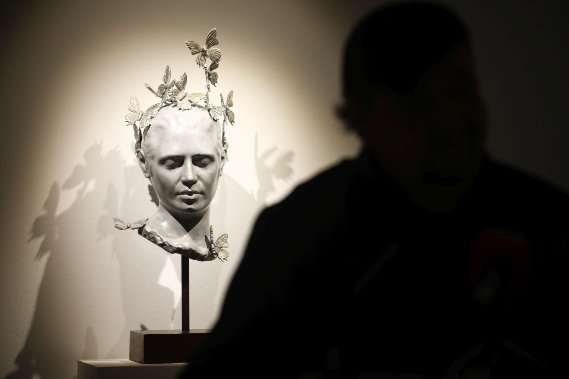 La exposición de escultura de José Manuel Belmonte en Córdoba, en imágenes