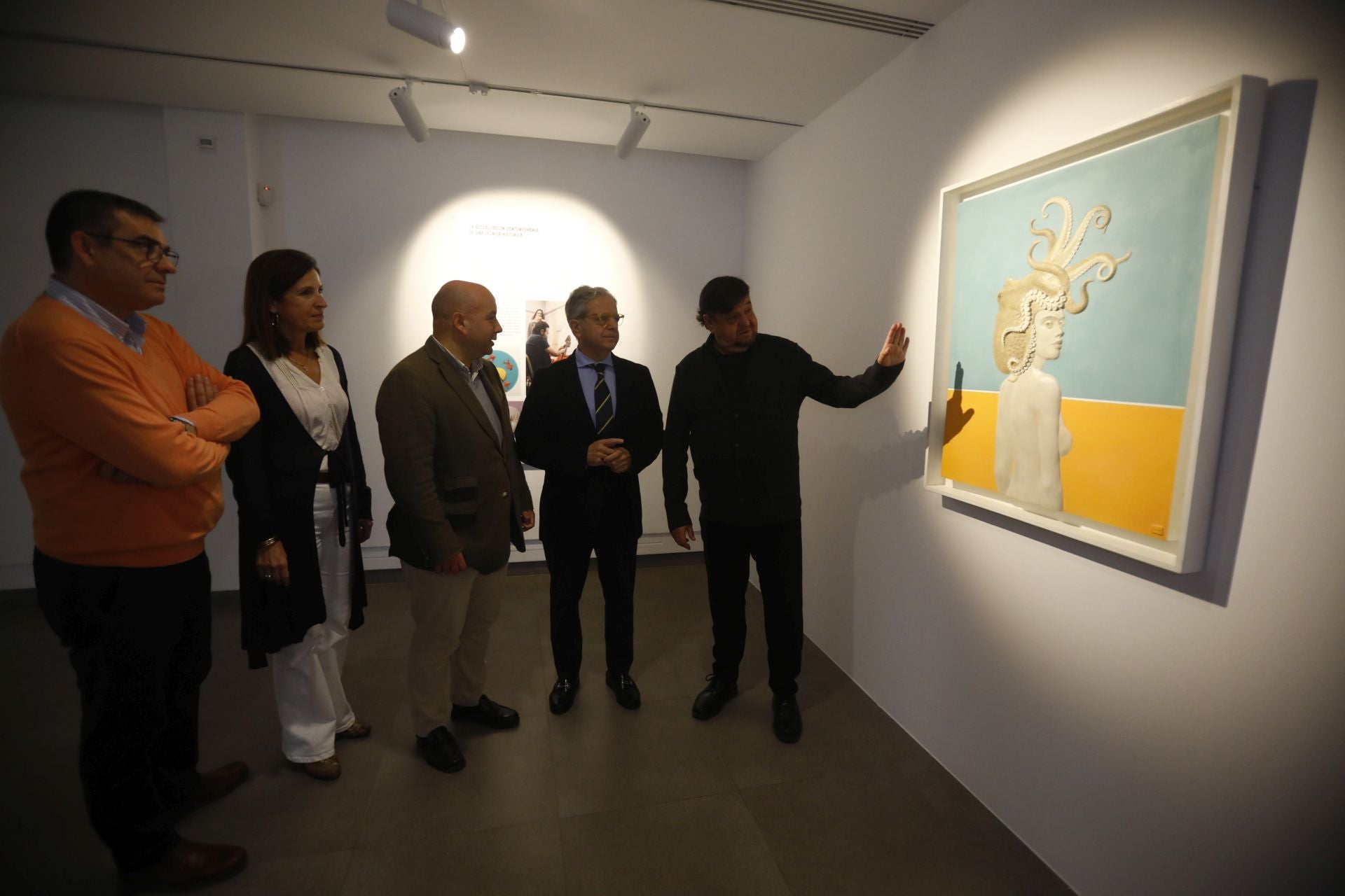 La exposición de escultura de José Manuel Belmonte en Córdoba, en imágenes