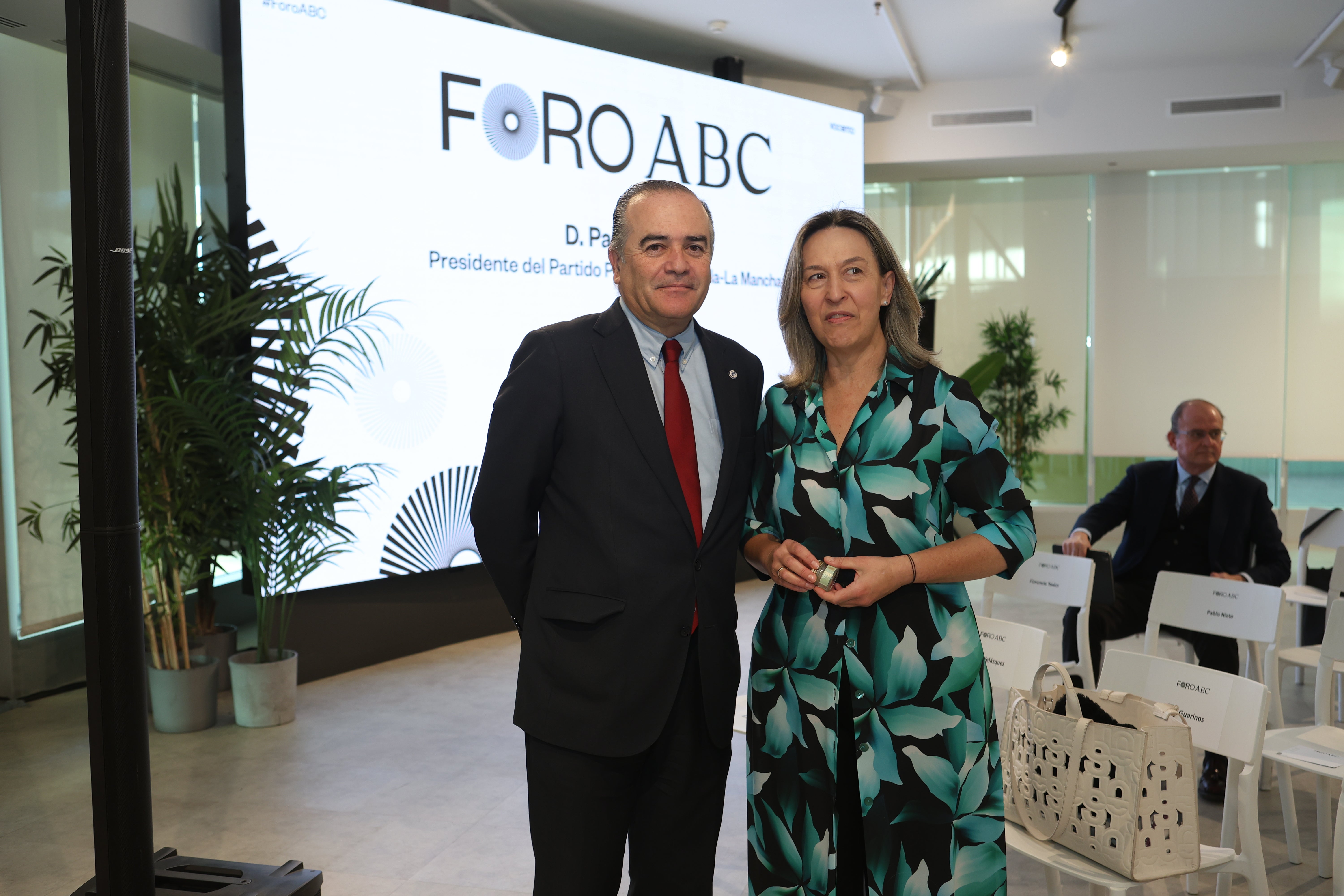 José Julián Gregorio, alcalde de Talavera de la Reina y Ana Guarinos, alcaldesa de Guadalajara