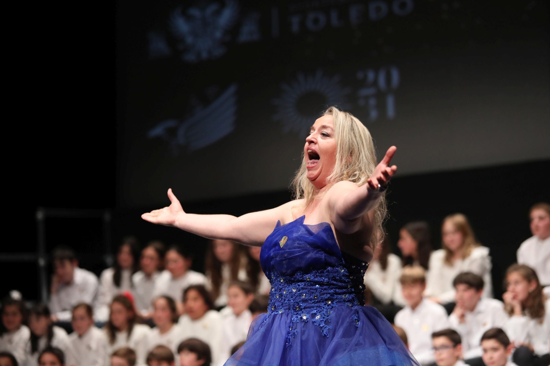 Los alumnos y profesores de la Escuela de Música &#039;Diego Ortiz&#039; abren la Navidad de Toledo